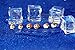 Emoji Stud Earrings 18K Gold Plated Assorted Smiley Emoticon Ear Rings 3 Pair Sets