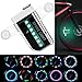 Bike Wheel LED Lights- MAXIN Waterproof 14 Colorful LEDs Spoke Light for Halloween Night, Outdoor Riding with 30 different pattern Changes.