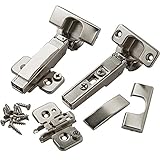 Full Overlay Blum® 120° Clip Top Snap Close Hinges, Pair