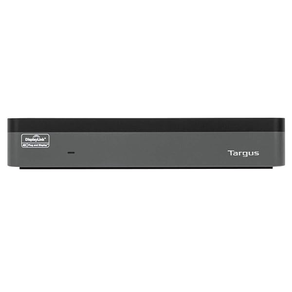 TARGUS USB-C UNIVERSAL QUAD 4K (QV4K) DOCKING STATION WITH 100W POWER DELIVERY, BLACK (DOCK570USZ)