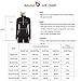 BALEAF Women's Thermal Fleece Half Zip Thumbholes Long Sleeve Running Pullover