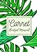 Carnet budget mensuel: Livre de compte | 7x10