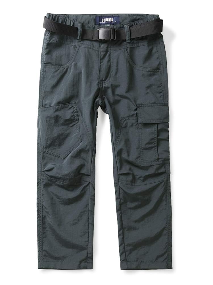 Buy Phorecys Kids Boys Youth Hiking Cargo Pants, Outdoor Quick Dry Lightweight Trousers Grey Tag