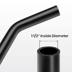 TKKEUEP Gasoline Fuel Filler Neck Hose With 4