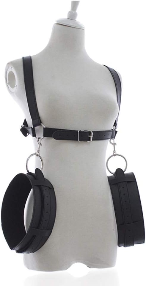 LJZ Rēstraint Kit Wrist and Thigh Straps Leather Adjustable Soft and Comfortable for Gifts Sunglasses