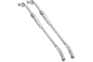 DUZFOREI 2Pcs Carbide Ice Scratchers 1201-DF, Replacement for Non Reverse and Reverse Gear Equipped Snowmobiles