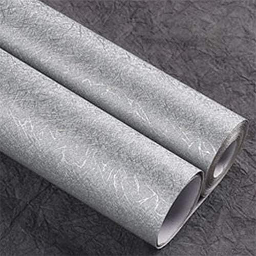 SHUFAGN,Modern Pure Silk Wallpaper Living Room Bedroom Decoration(color:PLATINUM)