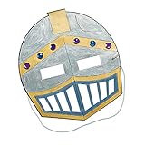 Fun Express Knight Mask Craft Kits - Apparel Craft Kits - Hat & Mask - 12 Pieces