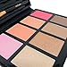 Profusion Cosmetics - Blush & Bronzer - Professional 8 Color Palette Makeup Kit Blush Highlighter Bronzer - Nude Highlight Champagne Highlight Light Bronze Shadow Bronze Pink Warm Peach Rose Pink