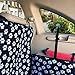 Cargo Liners - Paw Prints Trunk Protector for Dogs - Dog SUV Trunk Cover - Waterproof Car Dog Mat for Van - Washable Dog Accessories