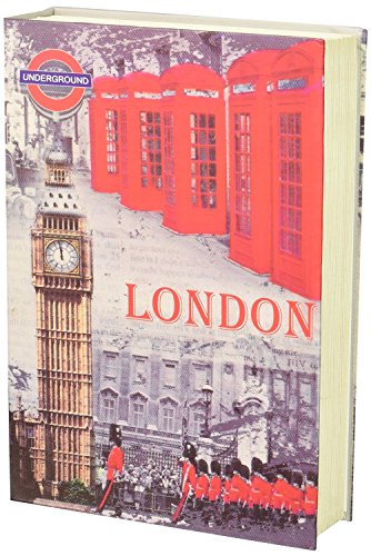 HENGSHENGÂ® Secret Book Hidden Safe with Key Lock, Book Safe, Creative Gifts Toys (London)
