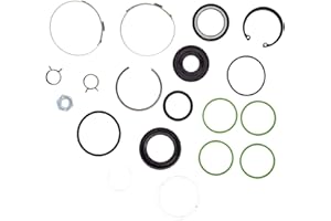Power Steering Seals - Precision Fit Power Steering Rack and Pinion Seal Kit | O-Ring and Sealing Kit for Chevrolet Silverado 1500 1999-2006 2WD | Complete Steering Parts Seal Replacement