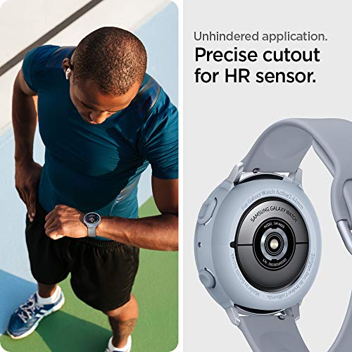 Spigen Liquid Air Armor Funda Protectora Compatible con Samsung Galaxy Watch Active 2 44mm (2019) - Nube Plateado - Imagen 5