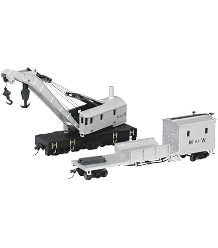 Amazon.com: Bachmann Trains - 250-Ton Steam Crane & Boom Tender
