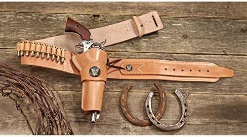 Classic Old West Styles Western Rig Leather Holster Belt Set .22 Caliber, 42