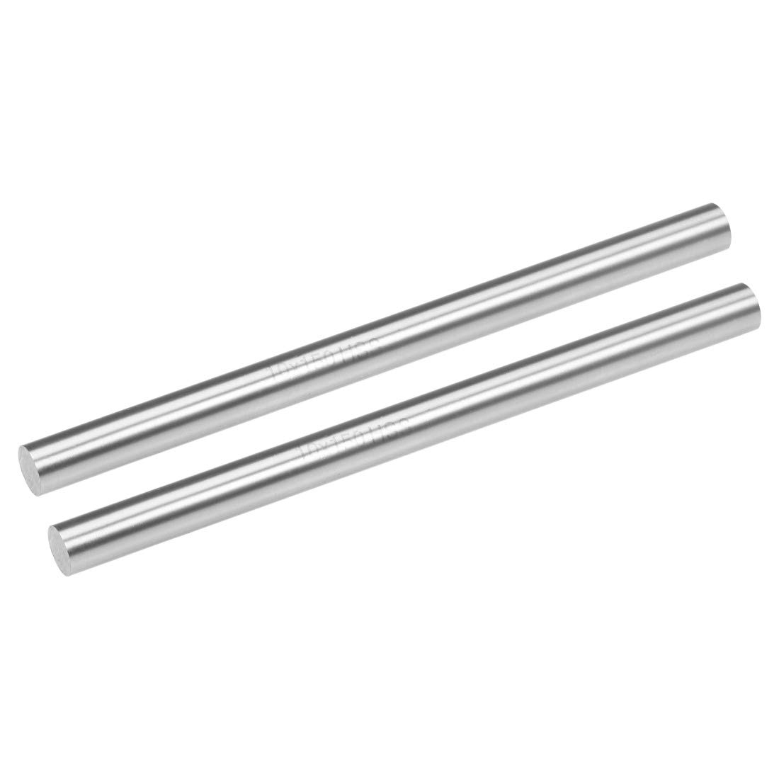 uxcell Round Steel Rod, 10mm HSS Lathe Bar Stock Tool 150mm Long, for Shaft Gear Drill Lathes Boring Machine Turning Miniature Axle, Cylindrical Pin DIY Craft Tool, 2pcs
