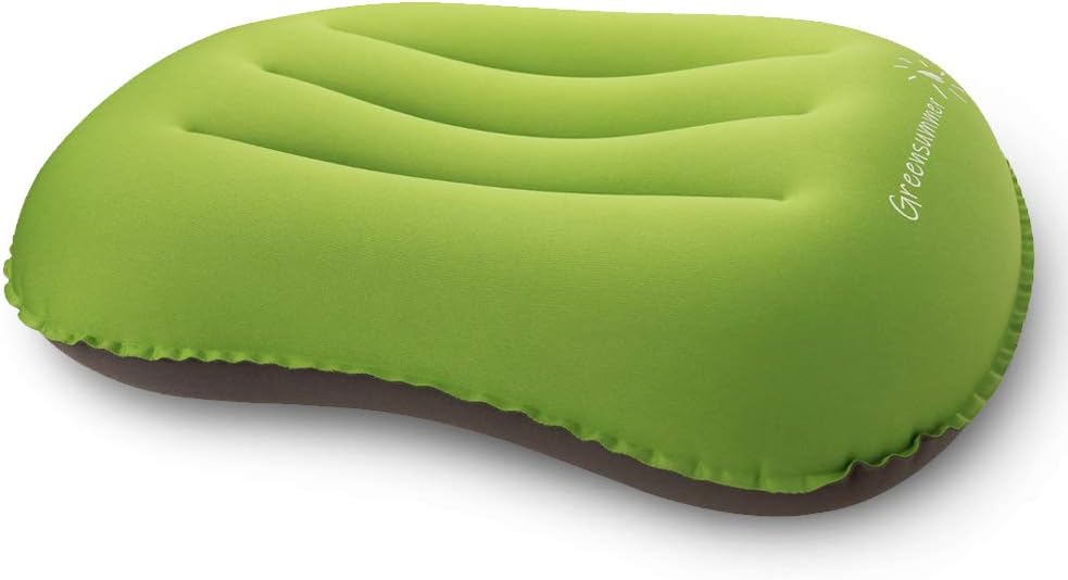 SHANGJ Inflatable Pillow, Ultralight Camping Pillow Travel Compressible Pillow.Compressible, Compact