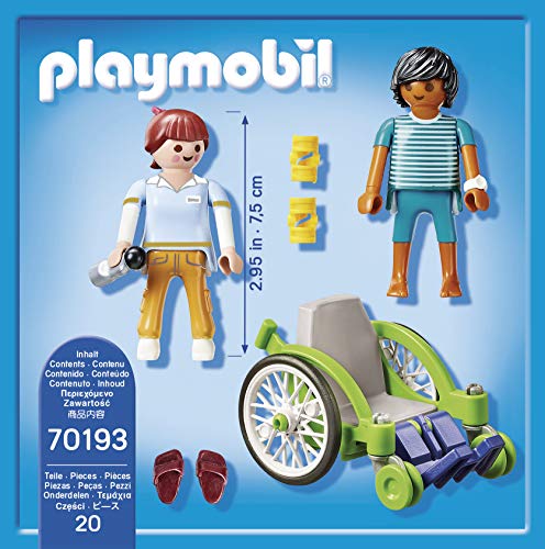 PLAYMOBIL City Life 70193 Patient im Rollstuhl, Ab 4 Jahren – Bild 5