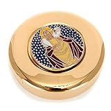 Holyart PYX for Big Hosts with enameled Good