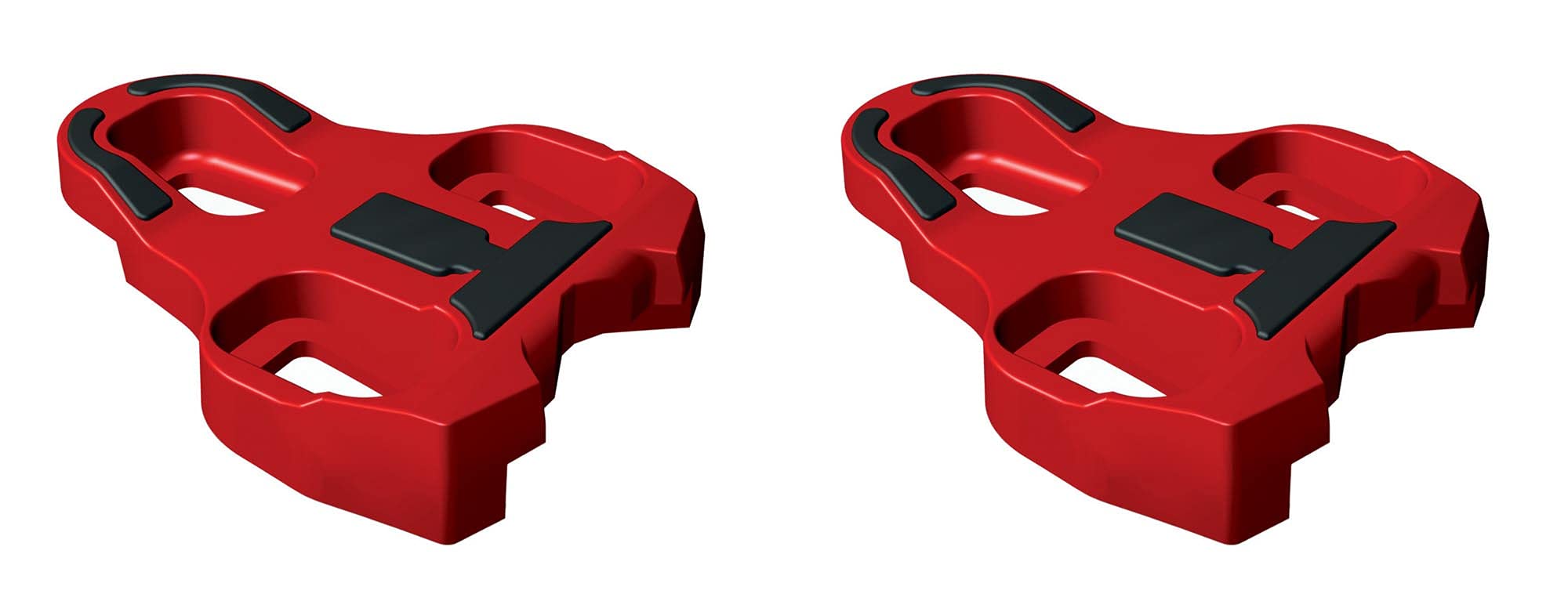 Velox Look Keo Pedal Cleats, Red 9° Float