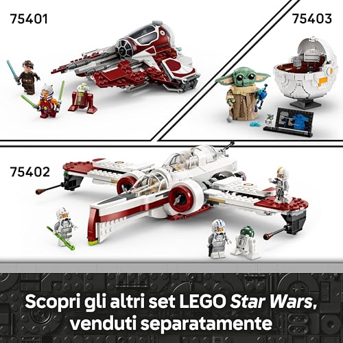 Star Wars 75399 Rebel U-Wing Starfighter Building Toy with Swing-Wing Function & 3 Minifigures incl. Cassian Andor, Plus a K-2SO Droid Figure - Gift for 8+ Year Old Boys & Andor Season 2 Fans