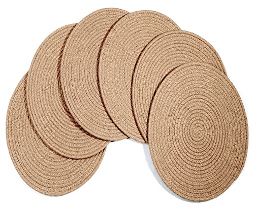 WENFOME Jute Woven Placemats