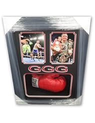 Collectibles: Gennady Golovkin GGG Hand Signed Auto Everlast Boxing Glove Full Signature Frame