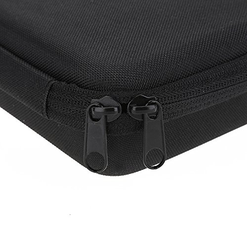 image for Dilwe Harmonica Case, 10 Holes Harmonica Harmonicon Mouth Organ Black 