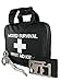 FIRST AID KIT 120 PIECE BAG WICKED SURVIVAL Gear Emergency Kits Trauma Shears Tactical Multi-Tool Medical Tape Car Camping Hiking Travel Hunting Home Office Auto