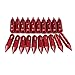 Xprite Red Aluminum Mounted 90mm Spike Extended Nut Refit Wheel Lug Nuts/Tire Screw M12x1.5