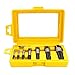 Screw Extractor Set, 8PCS Damaged Screw Broken Bolt Water Pipe Remover Set, Tool Box for Home, Renovation, Automotive Mechanics, Carpenters and Construction Workers