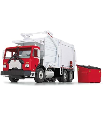 Amazon.com: First Gear 1/34 White Peterbilt Model 520 with Wittke