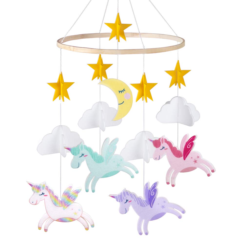 unicorn baby mobile
