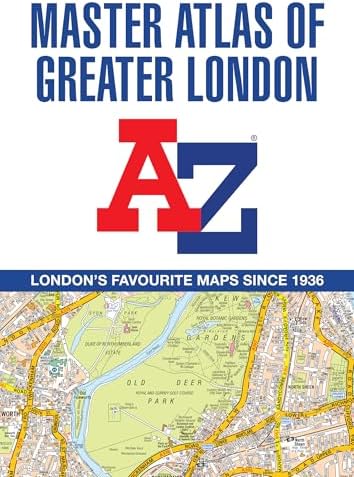 地図・旅行ガイド MASTER ATLAS OF GREATER LONDON A-Z Master Atlas of Greater London: Geographers' A-Z Map Company