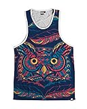 INTO THE AM Hoot Premium All Over Print Tank Top