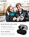 U-ROK Bluetooth 5.0 Wireless Earbuds with 500mAh Charging Case, Touch Control Sports Earphones in-Ear IPX5 Waterproof HD Stereo Sweatproof Headphones with Built-in Mic for Gym and Running (Black)