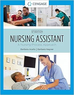 Nursing Assistant A Nursing Process Approach Soft Cover Version Mindtap Course List 9780357372012 Medicine Health Science Books 