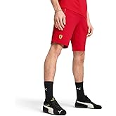PUMA Men's Standard Scuderia Ferrari Race Fleece 10" Shorts, Rosso Corsa SS25, X-Large