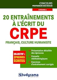 20 entraînements à l'écrit du CRPE