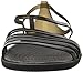 crocs Women's Isabella W Jelly Sandal, Black, 7 M US