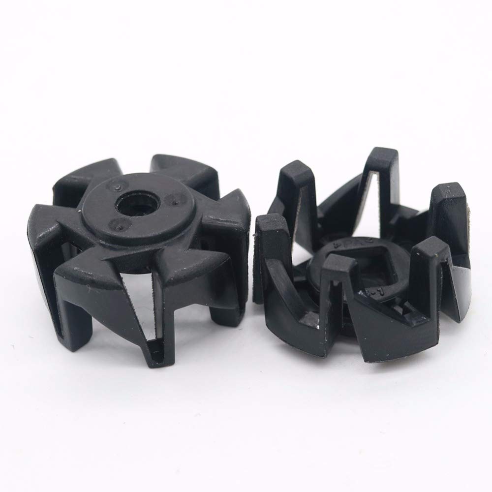 WuYan 2pcs Plastic Shaft Blade Foot Seat Replacement Juicer Gear for Philips HR2003 hr2004 hr2006 hr2024 hr2027 Blender Knife Blender Parts