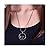 Winter's Secret European and American Popular Halloween Glow Round Pendant Necklace