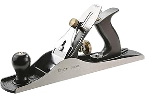 Hoteche 14" Wood Plane with 2-Inch Alloy Steel Blade - Adjustable Smoothing Bench Hand Planer for Woodworking and Trimming, C