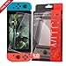 Orzly Glass Screen Protectors compatible with Nintendo Switch - Premium Tempered Glass Screen Protector TWIN PACK [2x Screen Guards - 0.24mm] for 6.2 Inch Tablet Screen on Nintendo Switch Console primary