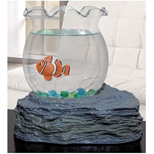fake fish bowl for cats
