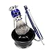 Anself 4 In 1 Facial Shaving Set Shaving Holder + Straight Razor + Soap Bowl + Blaireau Brush