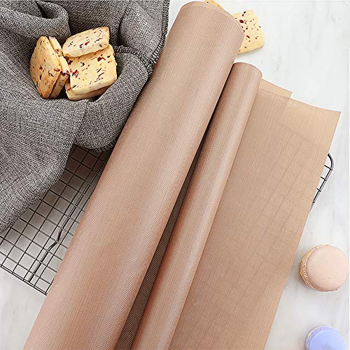 Half Sheet Pan Liners, 12x16 Inches, Reusable Baking Parchment Sheets