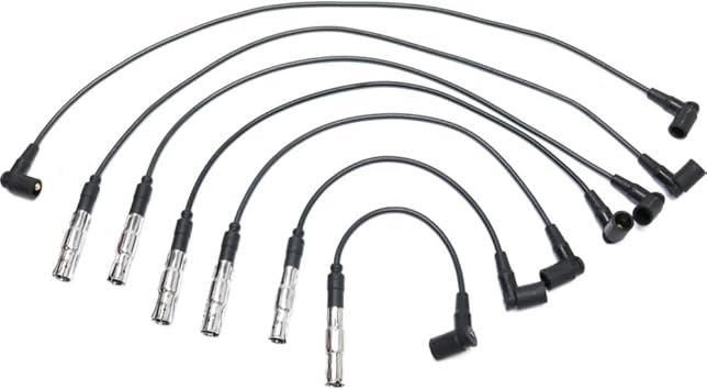 Amazon Com Spark Plug Wire Compatible With Mercedes Benz 300e 86 93 190e 87 93 300te 88 93 Set Of 6 6 Cyl Automotive