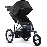 Joovy Zoom360 Ultralight Jogging Stroller Featuring High Child Seat, Shock-Absorbing Suspension, Extra-Large Air-Filled Tires