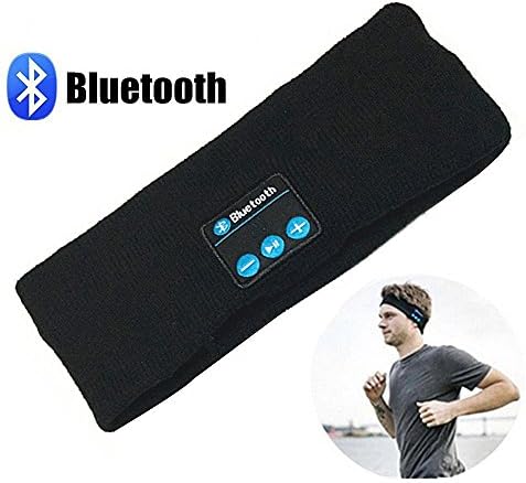 Bluetooth Music Headband, Sunnystore Unisex Wireless Bluetooth Headphones Sport Sleep Ear Warmer Sports Headset for Fitness Running Workout Yoga Winter Walk Jog